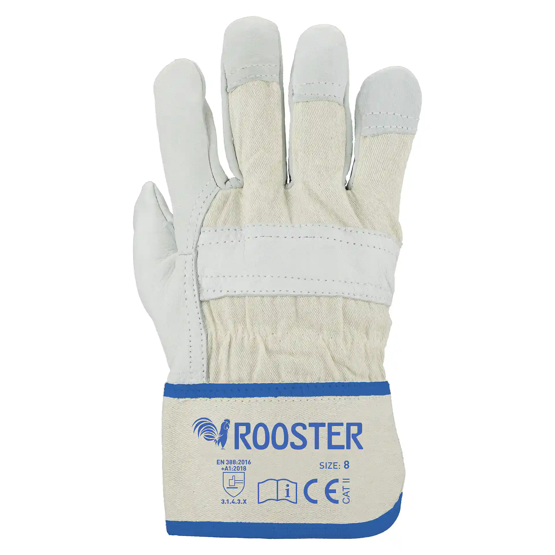 Produktabbildung Volleder-Handschuh ROOSTER